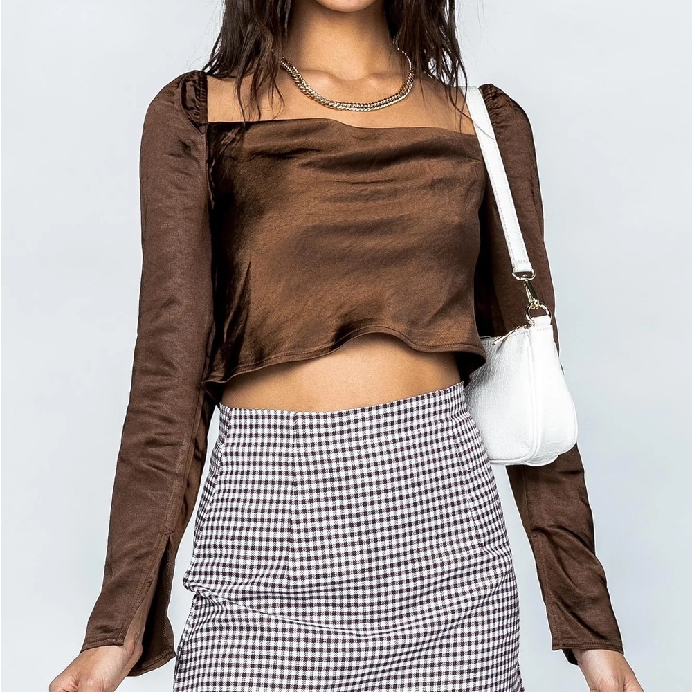 Princess Polly Love Song Top - Brown